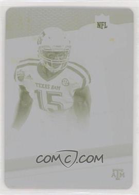 2017 Panini Prestige - Draft Big Board - Printing Plate Yellow #5 - Myles Garrett /1