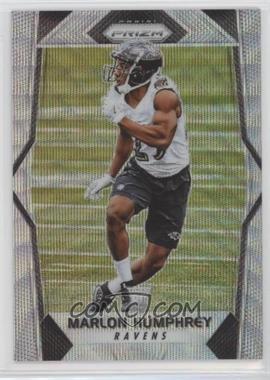 2017 Panini Prizm - [Base] - Blue Wave Prizm #214 - Rookies - Marlon Humphrey /149