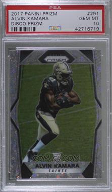 2017 Panini Prizm - [Base] - Disco Prizm #291 - Rookies - Alvin Kamara [PSA 10 GEM MT]