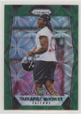 2017 Panini Prizm - [Base] - Green Scope Prizm #284 - Rookies - Takkarist McKinley /99