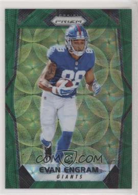 2017 Panini Prizm - [Base] - Green Scope Prizm #299 - Rookies - Evan Engram /99