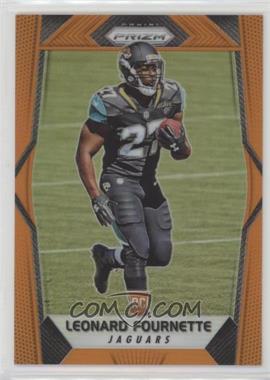 2017 Panini Prizm - [Base] - Orange Prizm #219 - Rookies - Leonard Fournette /275