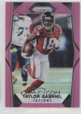 2017 Panini Prizm - [Base] - Pink Prizm #191 - Taylor Gabriel