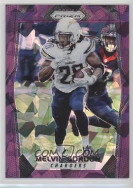 2017 Panini Prizm - [Base] - Purple Crystals Prizm #149 - Melvin Gordon /75