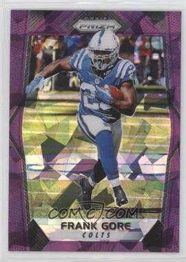 2017 Panini Prizm - [Base] - Purple Crystals Prizm #9 - Frank Gore /75