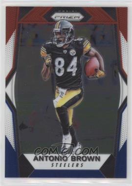 2017 Panini Prizm - [Base] - Red White & Blue Prizm #134 - Antonio Brown