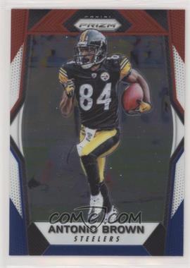 2017 Panini Prizm - [Base] - Red White & Blue Prizm #134 - Antonio Brown