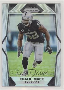 2017 Panini Prizm - [Base] - Silver Prizm #142 - Khalil Mack