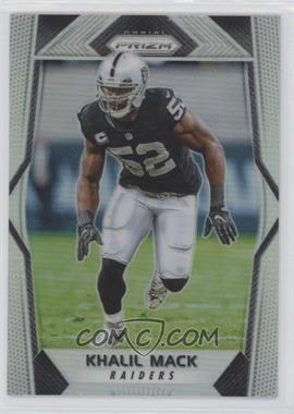 2017 Panini Prizm - [Base] - Silver Prizm #142 - Khalil Mack