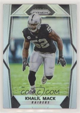 2017 Panini Prizm - [Base] - Silver Prizm #142 - Khalil Mack