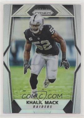 2017 Panini Prizm - [Base] - Silver Prizm #142 - Khalil Mack