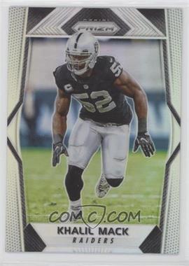 2017 Panini Prizm - [Base] - Silver Prizm #142 - Khalil Mack