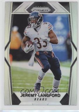 2017 Panini Prizm - [Base] - Silver Prizm #151 - Jeremy Langford