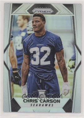 2017 Panini Prizm - [Base] - Silver Prizm #212 - Rookies - Chris Carson