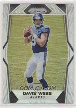 2017 Panini Prizm - [Base] - Silver Prizm #263 - Rookies - Davis Webb