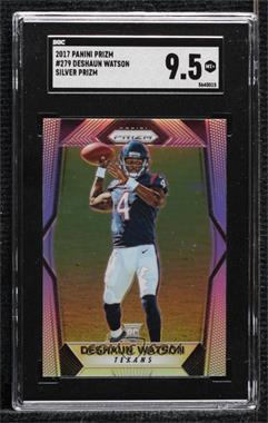 2017 Panini Prizm - [Base] - Silver Prizm #279 - Rookies - Deshaun Watson [SGC 9.5 Mint+]