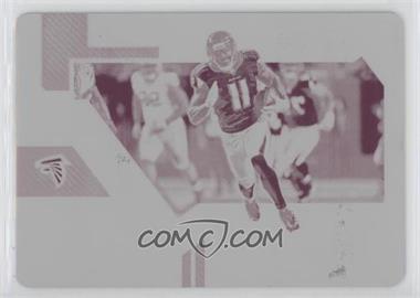 2017 Panini Prizm - Rize Up - Printing Plate Magenta #4 - Julio Jones /1