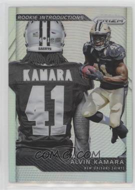 2017 Panini Prizm - Rookie Introductions - Silver Prizm #17 - Alvin Kamara