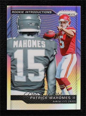 2017 Panini Prizm - Rookie Introductions - Silver Prizm #2 - Patrick Mahomes II [COMC RCR Near Mint‑Mint+]