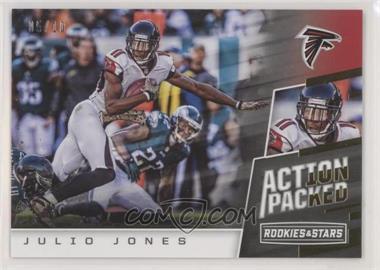 2017 Panini Rookies & Stars - Action Packed - Gold #8 - Julio Jones /10