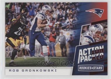 2017 Panini Rookies & Stars - Action Packed #6 - Rob Gronkowski