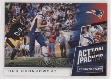 2017 Panini Rookies & Stars - Action Packed #6 - Rob Gronkowski