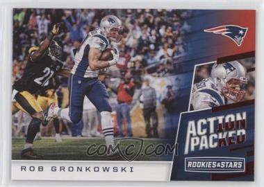 2017 Panini Rookies & Stars - Action Packed #6 - Rob Gronkowski