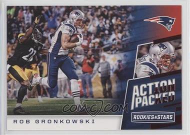 2017 Panini Rookies & Stars - Action Packed #6 - Rob Gronkowski