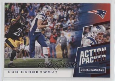 2017 Panini Rookies & Stars - Action Packed #6 - Rob Gronkowski