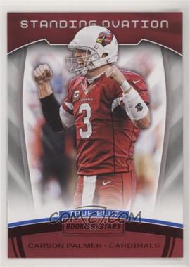 2017 Panini Rookies & Stars - Standing Ovation - True Blue Red Foil Error #4 - Carson Palmer