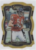 Premier Level Die-Cut - Brian Urlacher #/10