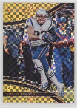 2017 Panini Select - [Base] - Gold Prizm #244 - Field Level - Rob Gronkowski /10