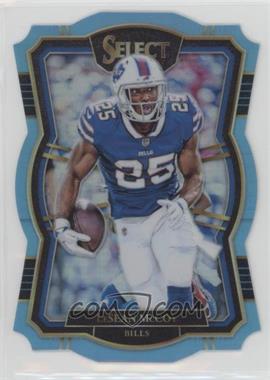 2017 Panini Select - [Base] - Light Blue Prizm #107 - Premier Level Die-Cut - LeSean McCoy /99