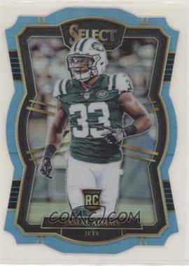 2017 Panini Select - [Base] - Light Blue Prizm #158 - Premier Level Die-Cut - Jamal Adams /99