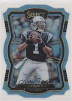 Premier Level Die-Cut - Cam Newton #/99