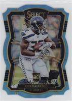 Premier Level Die-Cut - Chris Carson #/99