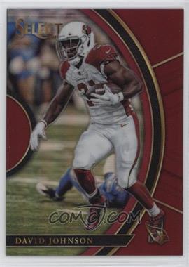 2017 Panini Select - [Base] - Maroon Prizm #35 - Concourse - David Johnson /99