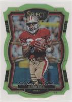 Premier Level Die-Cut - Jerry Rice #/49