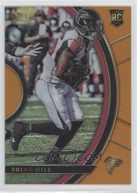 2017 Panini Select - [Base] - Orange Prizm #34 - Concourse - Brian Hill /49