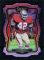 Premier Level Die-Cut - Ronnie Lott #/75