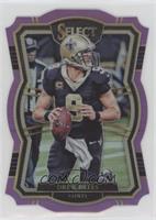 Premier Level Die-Cut - Drew Brees #/75