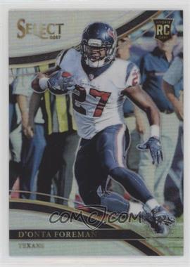 2017 Panini Select - [Base] - Silver Prizm #215 - Field Level - D'Onta Foreman