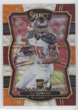 2017 Panini Select - [Base] - Tri-Color Prizm #110 - Premier Level - O.J. Howard /149