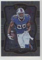 Premier Level - LeSean McCoy (Uncorrected Error: Prizm on Back)