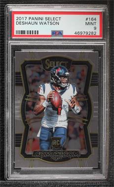 2017 Panini Select - [Base] #164 - Premier Level - Deshaun Watson (Uncorrected Error: Prizm on Back) [PSA 9 MINT]