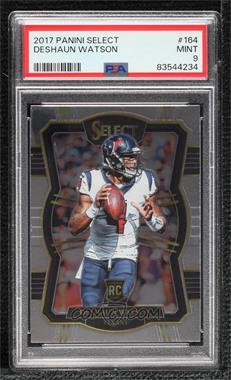 2017 Panini Select - [Base] #164 - Premier Level - Deshaun Watson (Uncorrected Error: Prizm on Back) [PSA 9 MINT]