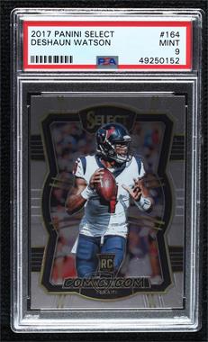 2017 Panini Select - [Base] #164 - Premier Level - Deshaun Watson (Uncorrected Error: Prizm on Back) [PSA 9 MINT]