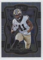 Premier Level - Alvin Kamara (Uncorrected Error: Prizm on Back)