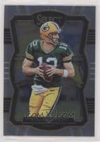 Premier Level - Aaron Rodgers (Uncorrected Error: Prizm on Back) [EX to&nb…