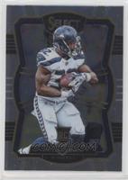 Premier Level - Chris Carson (Uncorrected Error: Prizm on Back)